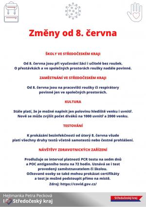 Informace změny od 8.6.2021 1